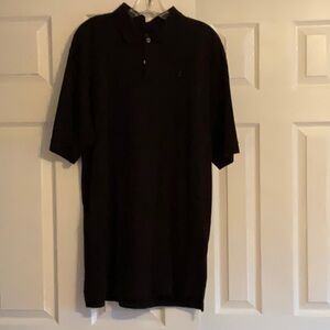 Izod Men’s Black Polo Shirt, size Large